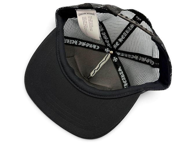 Cappellino Trucker in cotone Chrome Hearts Nero - vista 6