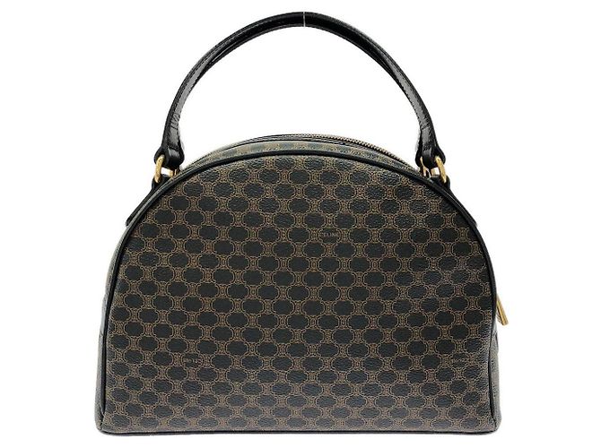 Céline Borsa in tela rivestita Celine Nero - vista 2