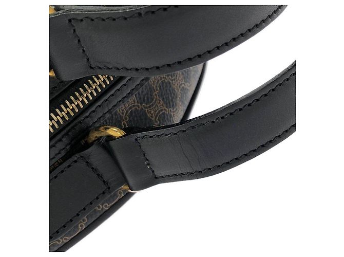 Céline Borsa in tela rivestita Celine Nero - vista 7