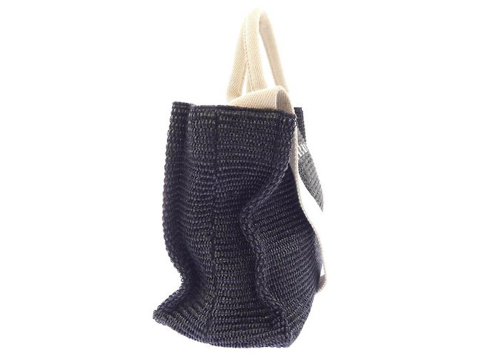 Borsa Tote Marni EAST-WEST Nero - vista 2