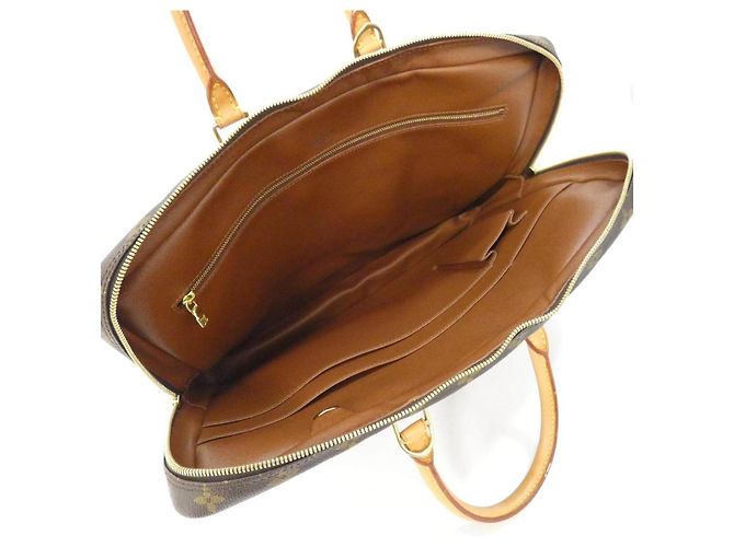 Louis Vuitton Porte-Documents Voyage Monogram Document Bag Metallico Bronzo - vista 8