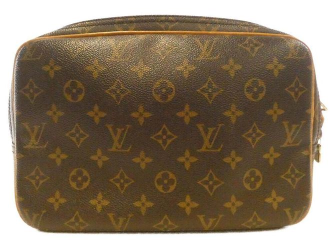 Louis Vuitton Reporter PM Monogram Schultertasche Braun - Ansicht 2