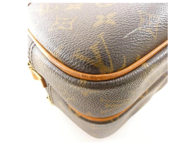 Louis Vuitton Reporter PM Monogram Schultertasche Braun - Ansicht 3