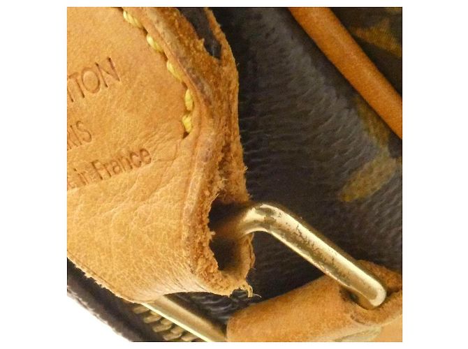 Louis Vuitton Reporter PM Monogram Schultertasche Braun - Ansicht 9