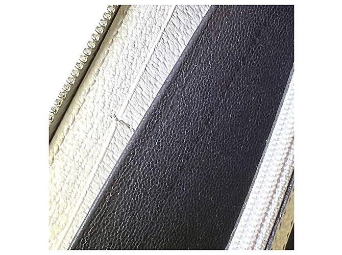 Gucci GG Logo Beige Zip Around Canvas Geldbörse - Ansicht 7