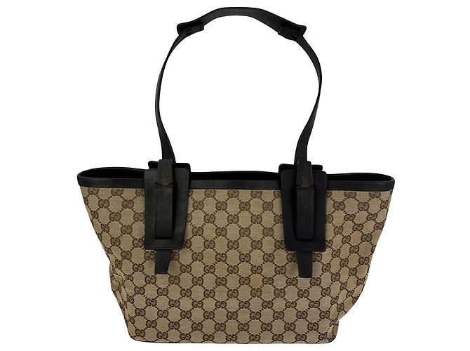 Gucci GG Canvas Dark Brown Tote Braun - Ansicht 2