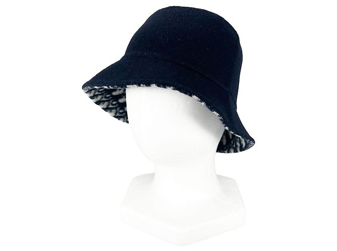 Christian Dior Bucket Hat aus Wolle und Seide - Ansicht 2