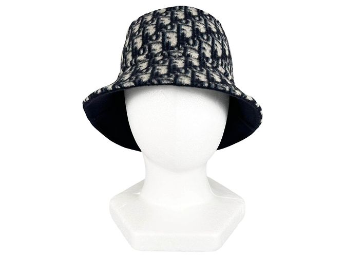 Christian Dior Bucket Hat aus Wolle und Seide - Ansicht 3