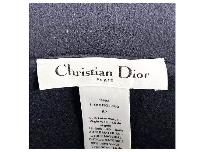 Christian Dior Bucket Hat aus Wolle und Seide - Ansicht 9