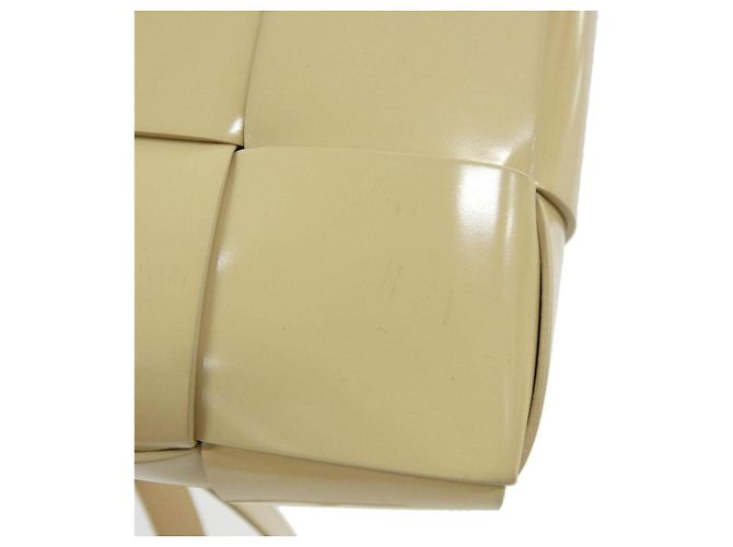 Borsa a tracolla in vitello Bottega Veneta Marrone Beige - vista 4