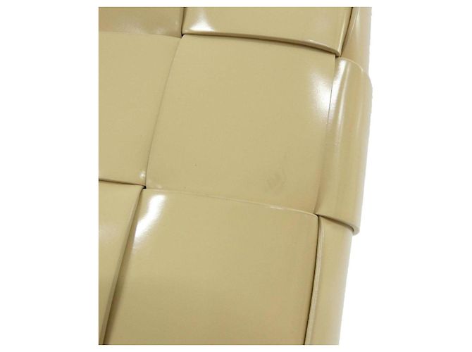 Borsa a tracolla in vitello Bottega Veneta Marrone Beige - vista 5