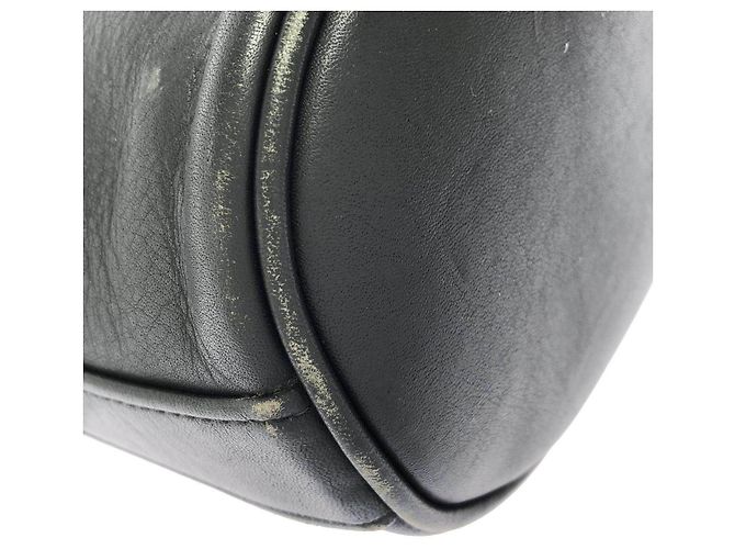Borsa a tracolla in pelle Coach Nero - vista 4