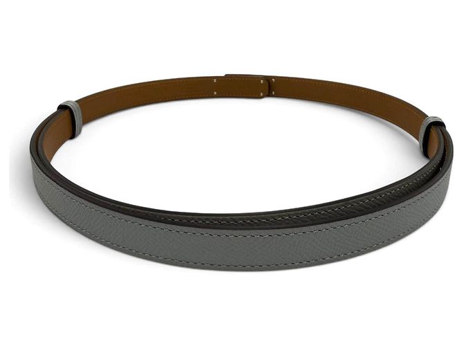 Hermès Hermes Kelly Epsom Gürtel Blau - Ansicht 4