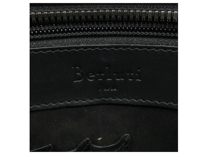 Borsetta Berluti Un Jour Small Scritto in pelle Marrone - vista 5