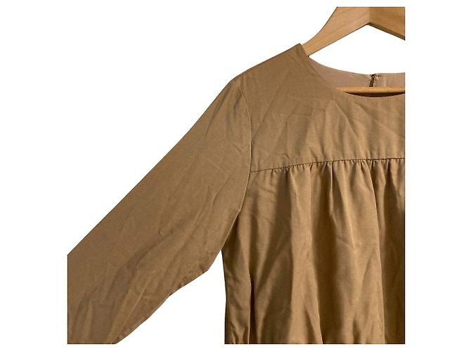 Autre Marque green label relaxing Vestido largo con volantes - vista 3