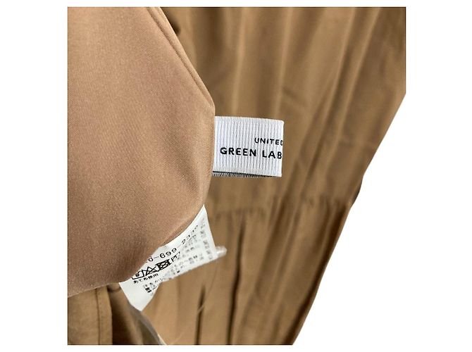 Autre Marque green label relaxing Vestido largo con volantes - vista 5