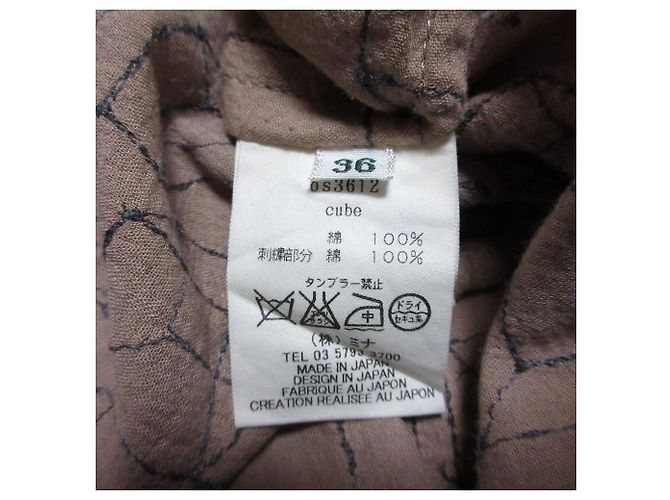 Autre Marque Abito ricamato CUBE mina perhonen - vista 7