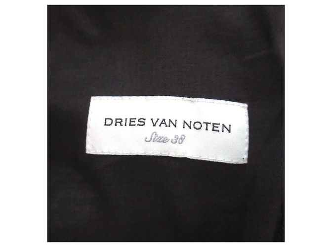 Vestido sin mangas de jacquard floral Dries Van Noten Amarillo - vista 6