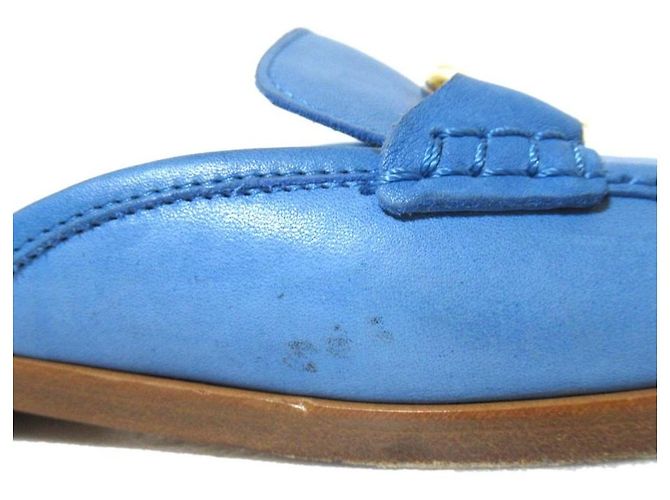 Salvatore Ferragamo VIAGGIO Mules Blau - Ansicht 6