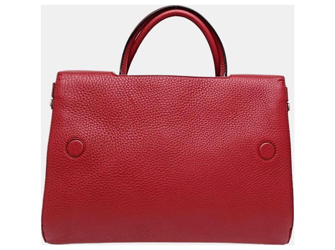 Diorever Lederhandtasche Bordeaux - Ansicht 4