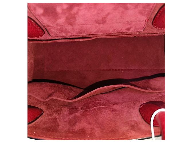 Diorever Lederhandtasche Bordeaux - Ansicht 6