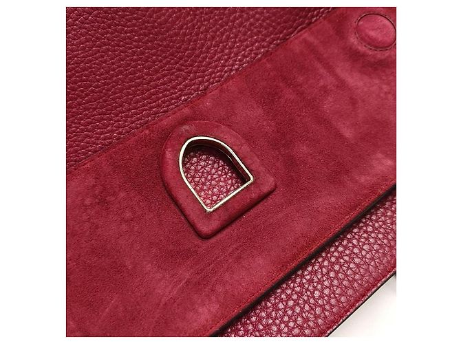 Diorever Lederhandtasche Bordeaux - Ansicht 7