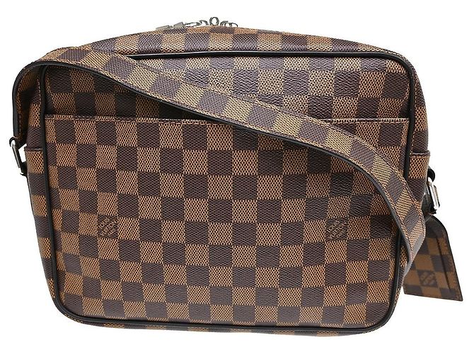 Louis Vuitton Nil Messenger Limited Edition Chapman Savane Damier PM Marron - vue 2