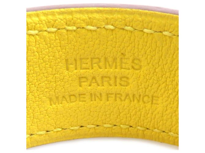 Hermès Hermes HERMES Medor Picnic GM Ohrringe Gelb - Ansicht 8