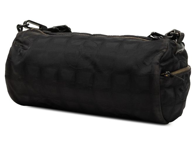 Borsa a tracolla Chanel Coco Mark New Travel Line Nero - vista 2