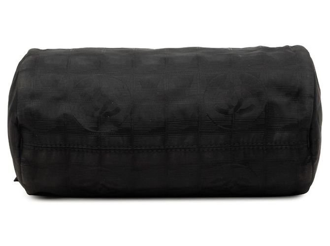 Borsa a tracolla Chanel Coco Mark New Travel Line Nero - vista 3