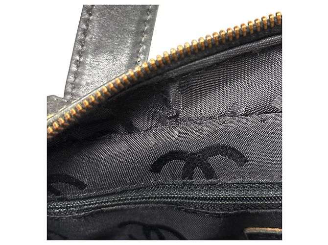 Borsa Chanel Coco Mark Wild Stitch Nero - vista 12
