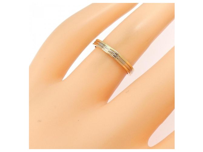 Anello Cartier Vendôme in oro rosa bianco e giallo - vista 4