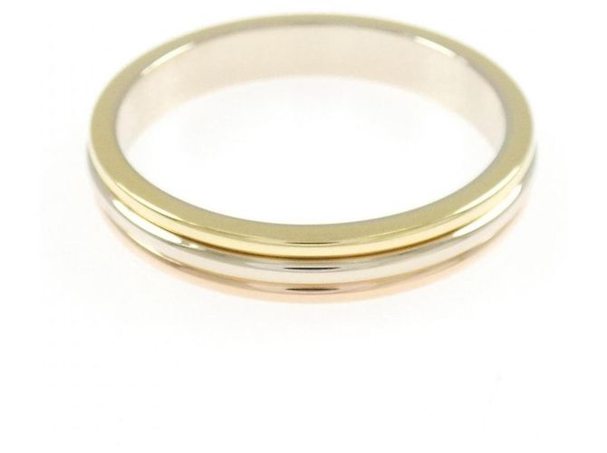 Cartier Three Gold Ehering - Ansicht 2