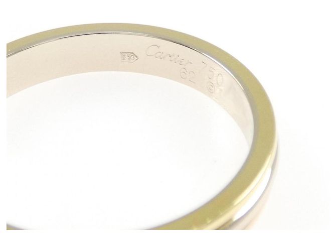 Cartier Three Gold Ehering - Ansicht 3