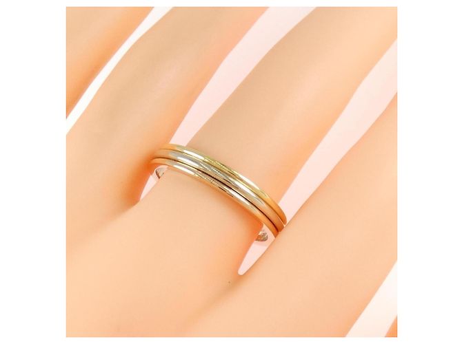 Cartier Three Gold Ehering - Ansicht 4