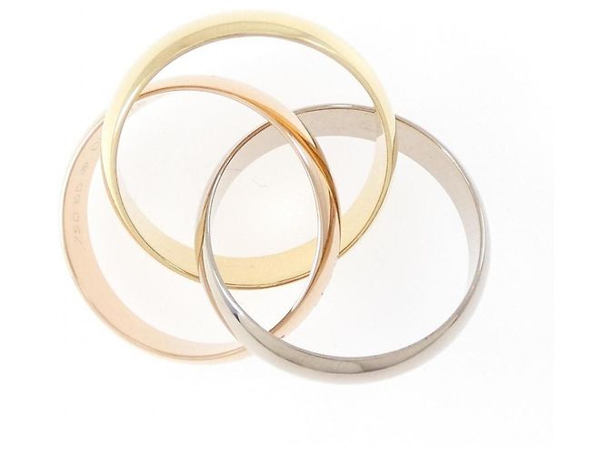 Anello Cartier Trinity in oro 18K - vista 3
