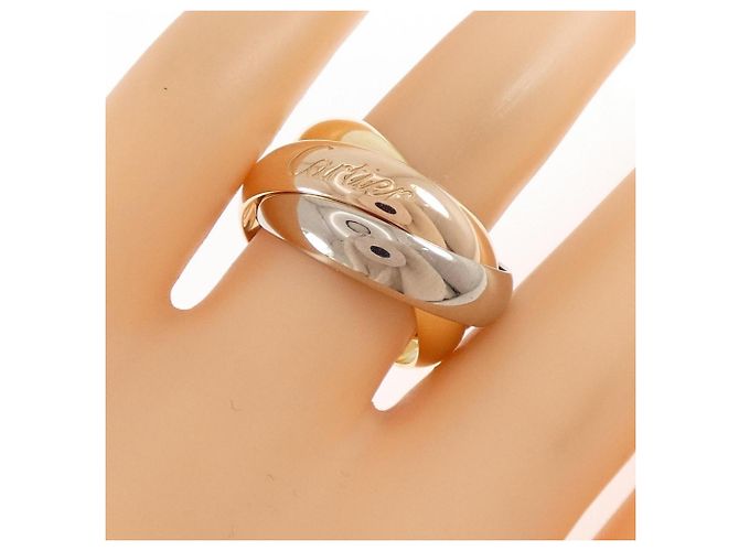 Anello Cartier Trinity in oro 18K - vista 4