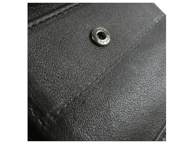 Cartera de piel Gucci Bi-Fold Negro - vista 6