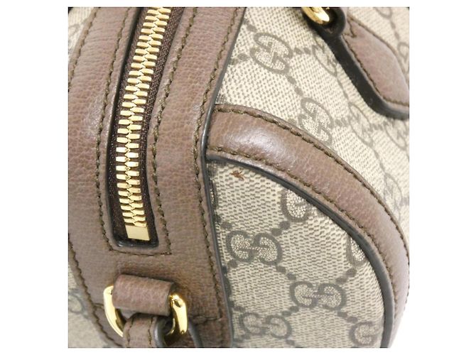 Borsa Gucci Ophidia Boston Bag Marrone Beige - vista 4