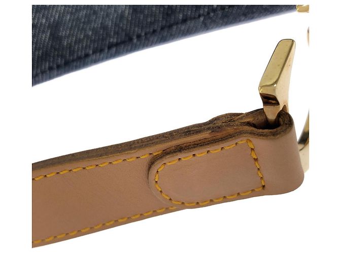 Christian Dior Saddle Schultertasche Blau Bordeaux - Ansicht 7