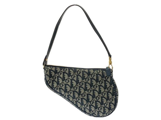 Christian Dior Schultertasche Blau - Ansicht 2