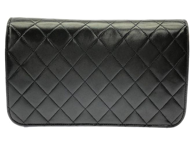 Borsa a tracolla Chanel 03568 in pelle nera Nero - vista 2
