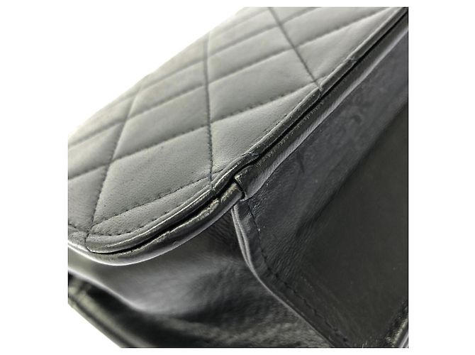 Borsa a tracolla Chanel 03568 in pelle nera Nero - vista 3