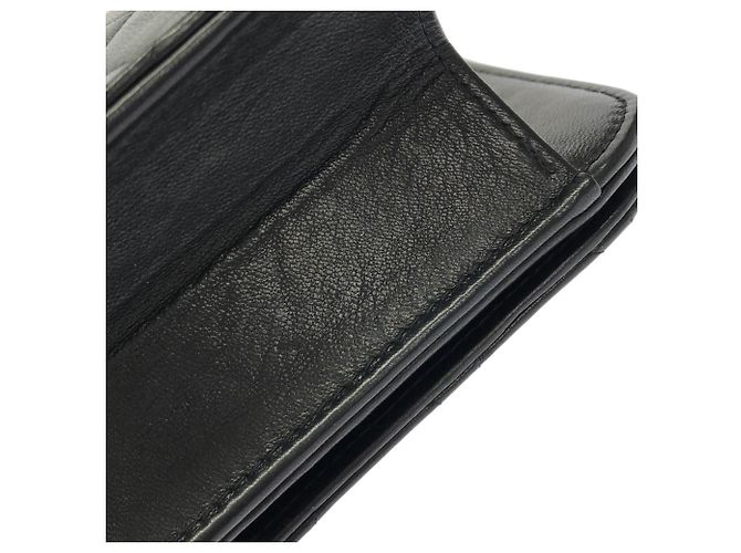 Borsa a tracolla Chanel 03568 in pelle nera Nero - vista 4