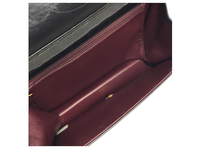 Borsa a tracolla Chanel 03568 in pelle nera Nero - vista 9