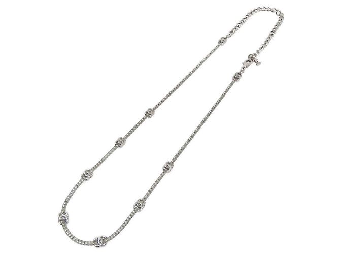 Collana Chanel ABE254 Argento - vista 2
