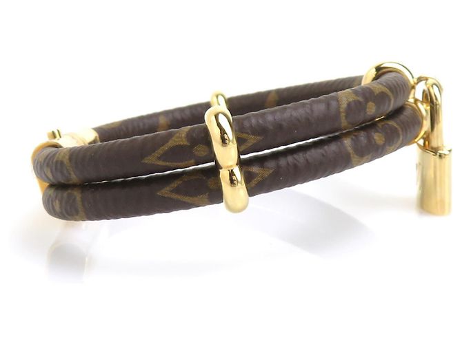 Bracciale con Charms Monogram Louis Vuitton - vista 3