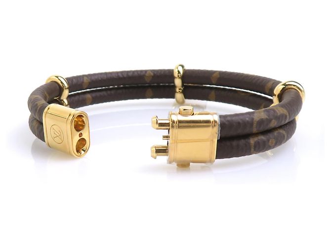 Bracciale con Charms Monogram Louis Vuitton - vista 5