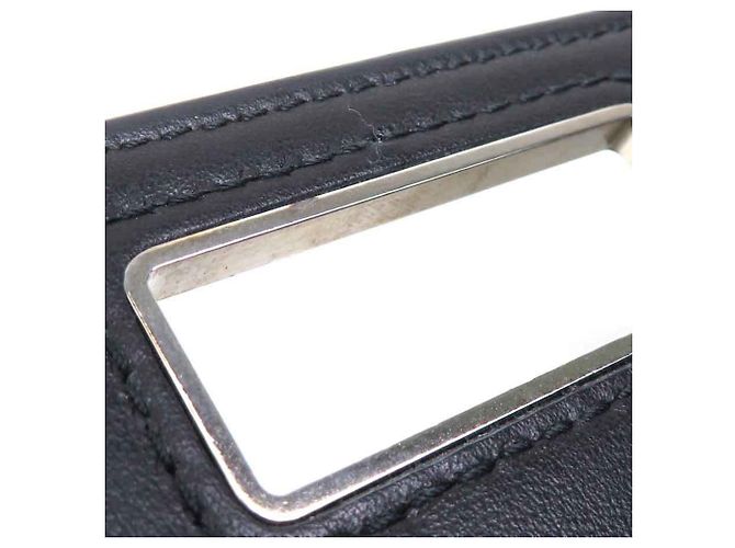 Bottega Veneta Black Leather Long Wallet - view 10