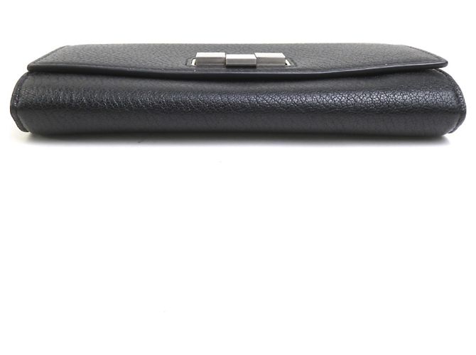 Bottega Veneta Black Leather Long Wallet - view 4